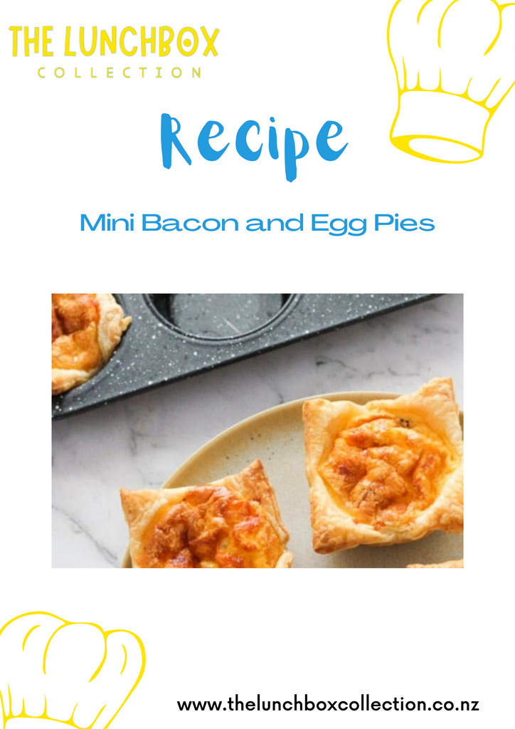 Mini Bacon and Egg Pies