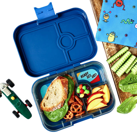 Yumbox Panino Bento Lunchbox-MONTI CARLO BLUE