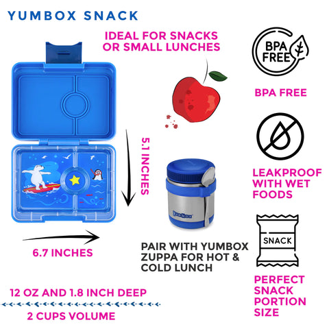 Yumbox Snack Box Surf Blue