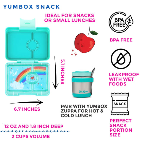 Yumbox Snack Box Tropical Aqua
