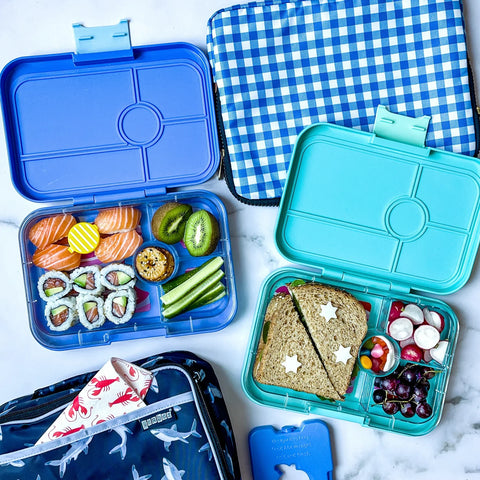 Yumbox Tapas Blue 4 Compartment lunchbox Bento box 2