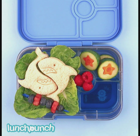 Lunch Punch SHARK Sandwich Cutters (Pair) - The Lunchbox Collection