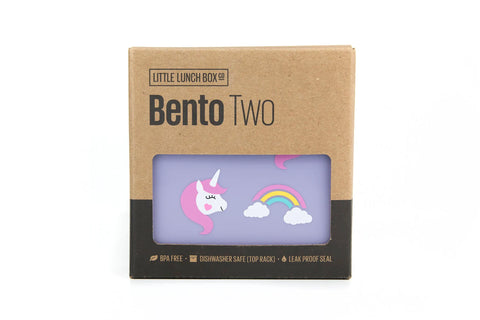 Little Lunchbox Co BENTO TWO SNACK BOX UNICORN