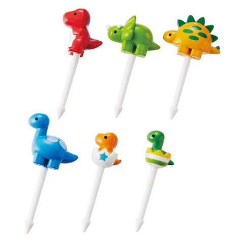 Dinosaur Food Picks - Set of 6