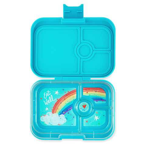 Yumbox Panino Bento Lunchbox-EIGHTIES AQUA - The Lunchbox Collection