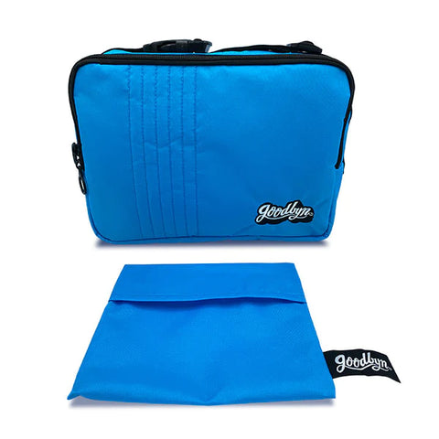 Goodbyn Insulated Machine Washable Lunch Bag Blue