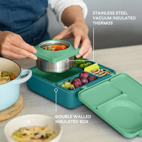 OmieBox Thermal Lunchbox - MEADOW V2 - The Lunchbox Collection