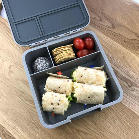 Little Lunchbox Co - BENTO THREE Lunchbox Ash Grey