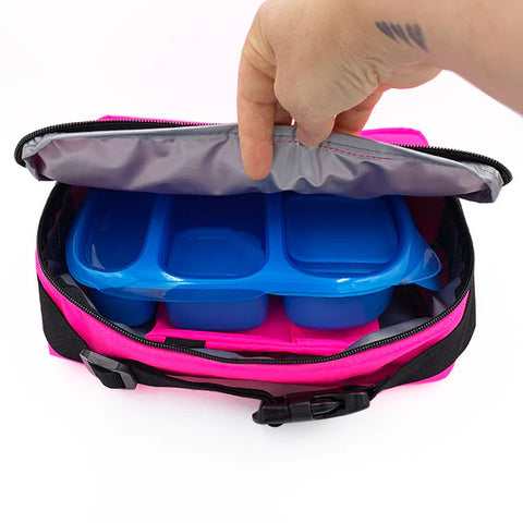 Goodbyn Insulated Machine Washable Lunch Bag Pink