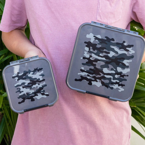 Little Lunchbox Co BENTO TWO SNACK BOX Camo