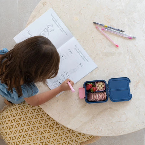 Little Lunchbox Co BENTO TWO SNACK BOX Rainbow