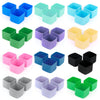 Little Lunch Box Co Silicone Cups - Square 3 Pack - The Lunchbox Collection