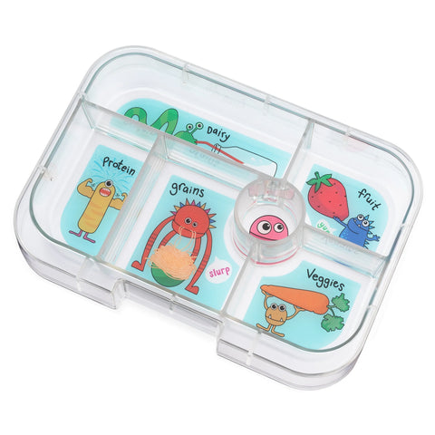 Yumbox Original Bento Lunchbox - TRUE BLUE - The Lunchbox Collection