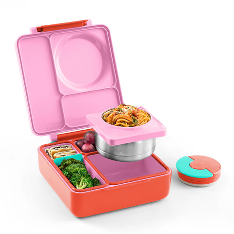 OmieBox Thermal Lunchbox - PINK BERRY V2 - The Lunchbox Collection