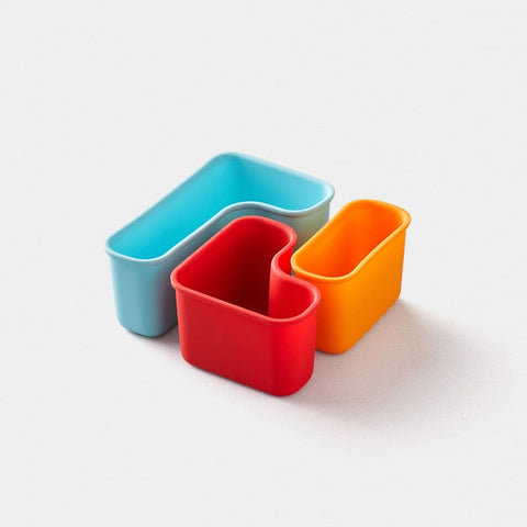 PlanetBox Silicone Puzzle Pods for LAUNCH or SHUTTLE - The Lunchbox Collection