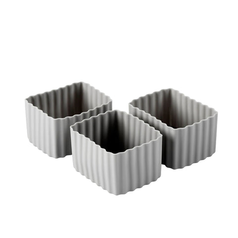Little Lunch Box Co Silicone Cups - Small Retangle 3 Pack - The Lunchbox Collection
