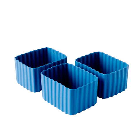Little Lunch Box Co Silicone Cups - Small Retangle 3 Pack - The Lunchbox Collection