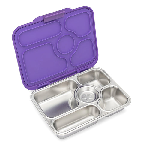Yumbox Presto-Stainless Steel Leakproof Bento Box REMY LAVENDER - The Lunchbox Collection