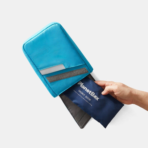 PlanetBox Insulated lunch bag SCUBA BLUE - for Shuttle