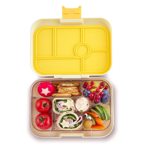 Yumbox Original Bento Lunchbox - SUNBURST YELLOW - The Lunchbox Collection