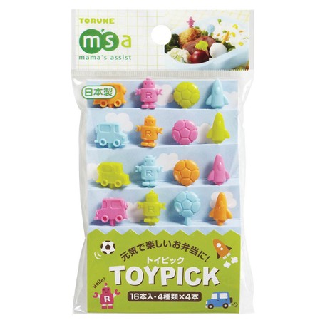 Toy Food Picks - Set of 16