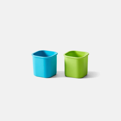 PlanetBox LAUNCH/SHUTTLE silicone Pods 2 pack - 2 Colour options - The Lunchbox Collection