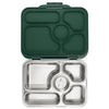 Yumbox Presto-Stainless Steel Leakproof Bento Box KALE GREEN - The Lunchbox Collection