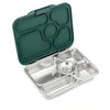 Yumbox Presto-Stainless Steel Leakproof Bento Box KALE GREEN - The Lunchbox Collection