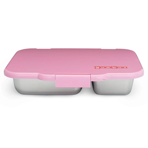 Yumbox Presto-Stainless Steel Leakproof Bento Box ROSE PINK - The Lunchbox Collection