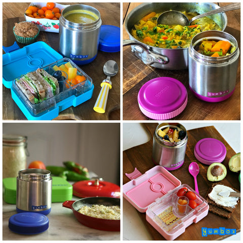 Yumbox Zuppa Triple Insulated Food Jar-TWILIGHT BLACK - The Lunchbox Collection