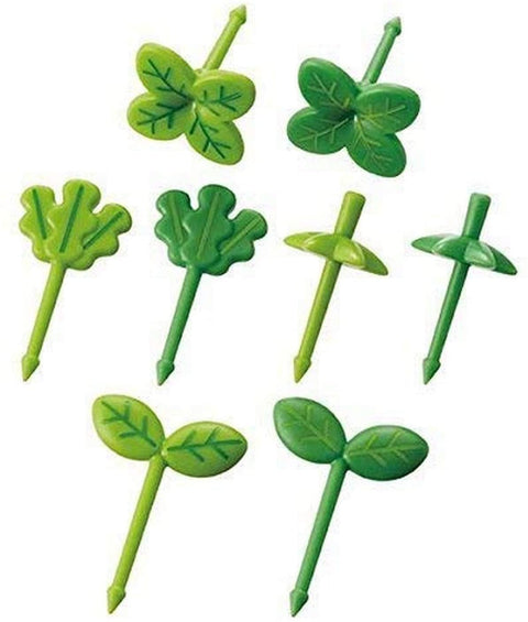 Torune Leaf Food Picks - Set of 8