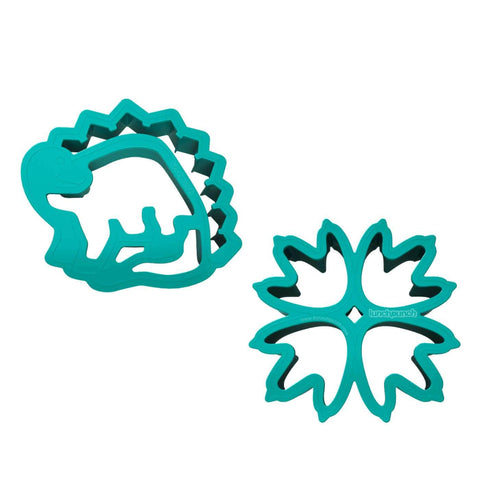 Lunch Punch DINOSAUR Sandwich Cutters (Pair) - The Lunchbox Collection