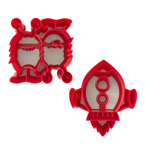 Lunch Punch SPACE Sandwich Cutters (Pair) - The Lunchbox Collection