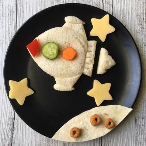 Lunch Punch SPACE Sandwich Cutters (Pair) - The Lunchbox Collection