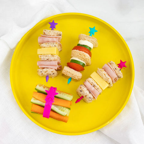 Stix Food Picks RAINBOW (Set of 7) - The Lunchbox Collection