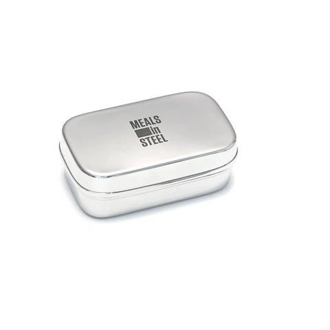 Meals In Steel Stainless Steel Snack box - SMALL - The Lunchbox Collection