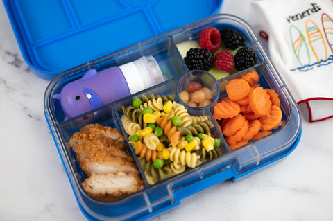 Yumbox Original Bento Lunchbox - TRUE BLUE - The Lunchbox Collection